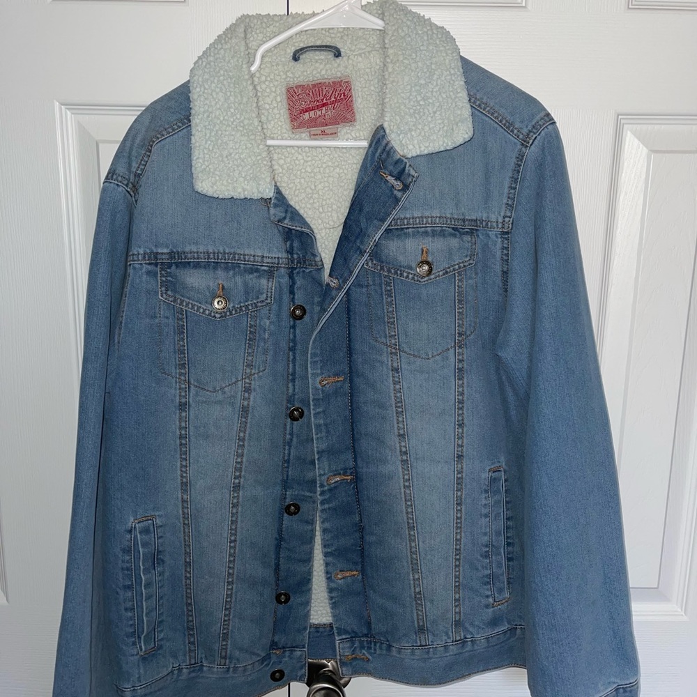 Brooklyn Cloth Men’s Jean Bomber Jacket